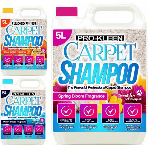 Pro-Kleen Deep Cleaning Carpet Cleaning Shampoo Solution 