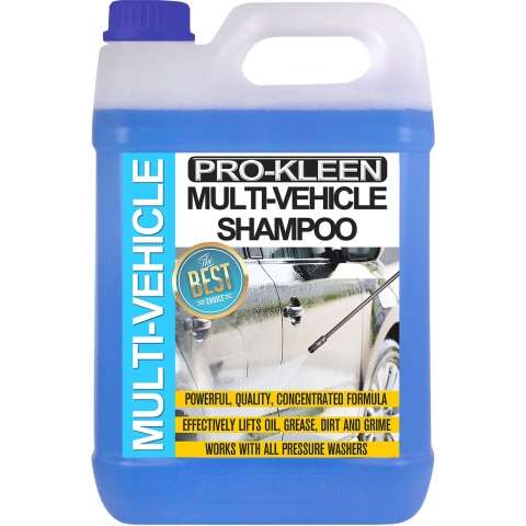 Pro-Kleen Powerful Multi Vehicle Shampoo - Removes Dirt, Oil & Grime