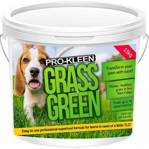 Pro-Kleen Grass Green Lawn Fertiliser 2.5KG Thumbnail
