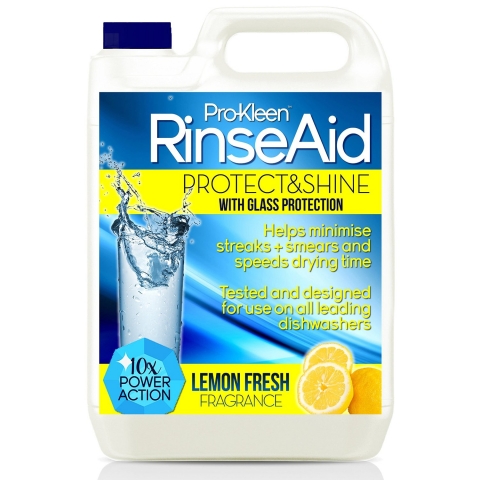 5L Pro-Kleen Rinse Aid Lemon Fragrance + 500ml Bottle Thumbnail