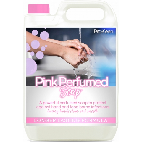 Pro-Kleen Luxury Pink Perfumed Pearlised Hand Soap Thumbnail