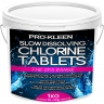 Pro-Kleen 1KG Slow Dissolving 70% Chlorine Tablets 50 per Tub