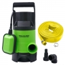 Pro-Kleen 750W Submersible Water Pump with 5M Heavy Duty Lay Flat Hose